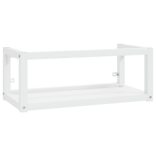 vidaXL fehér vas fürdőszobai fali mosdókagylókeret 79 x 38 x 31 cm (338492) fürdőszoba bútor