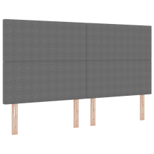 vidaXL Fejtámla Egyszerű Design Világosszürke 180 cm Corduroy Szövet (3337732) ágy és ágykellék