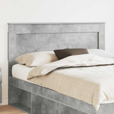 vidaXL Fejtámla fejtámlával Beton Szürke 150 cm Faanyag ágy és ágykellék