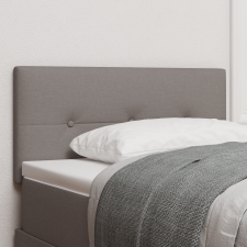 vidaXL Fejtámla Gombos Taupe 90 cm Szövet ágy és ágykellék