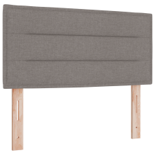 vidaXL Fejtámla Vonal Design Taupe 90 cm Szövet (42007003) ágy és ágykellék