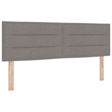 vidaXL Fejtámla Vonalak Design Kávébarna 160 cm Szövet (42007024) ágy és ágykellék