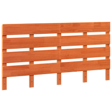 vidaXL Fejtámla Wax Barna 140 cm Tömör Fa Fenyő (844445) ágy és ágykellék