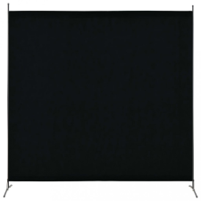 vidaXL Fekete 1 paneles paraván 175 x 180 cm bútor