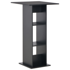 vidaXL fekete bárasztal 60 x 60 x 110 cm bútor