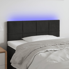 vidaXL fekete bársony LED-es fejtámla 100x5x78/88 cm ágy és ágykellék