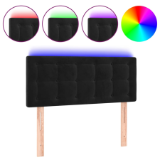 vidaXL fekete bársony LED-es fejtámla 90x5x78/88 cm (3122084) ágy és ágykellék