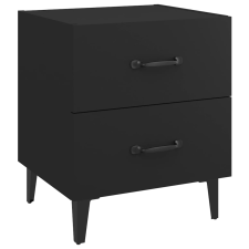 vidaXL fekete éjjeliszekrény 40 x 35 x 47,5 cm (811990) bútor