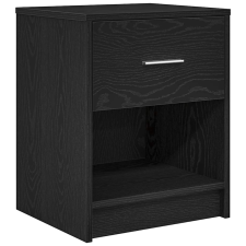vidaXL fekete éjjeliszekrény fiókkal 40x34x50 cm (858769) bútor