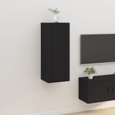 vidaXL fekete fali TV-szekrény 40x34,5x100 cm bútor