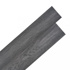 vidaXL Fekete/fehér 2 mm-es öntapadó PVC padló burkolólap 5,02 m² építőanyag