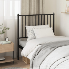 vidaXL fekete fém ágyfejtámla 84,5 x 3 x 90 cm ágy és ágykellék