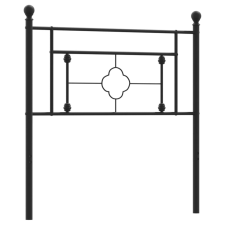 vidaXL fekete fém fejtámla 100 cm (374368) ágy és ágykellék