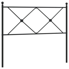 vidaXL fekete fém fejtámla 100 cm (376531) ágy és ágykellék