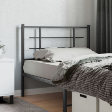 vidaXL fekete fém fejtámla 107 cm ágy és ágykellék
