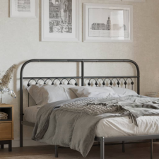 vidaXL fekete fém fejtámla 150 cm ágy és ágykellék