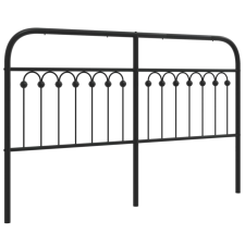 vidaXL fekete fém fejtámla 150 cm ágy és ágykellék