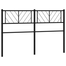 vidaXL fekete fém fejtámla 150 cm (372213) ágy és ágykellék