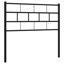 vidaXL fekete fém fejtámla 75 cm (355685) ágy és ágykellék