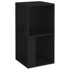 vidaXL fekete forgácslap sarokszekrény 33 x 33 x 67 cm (809018) bútor