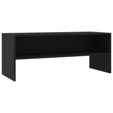 vidaXL fekete forgácslap TV-szekrény 100 x 40 x 40 cm  (800046) bútor