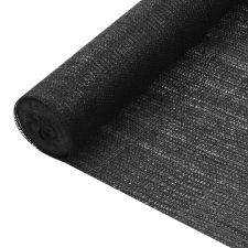 vidaXL fekete HDPE belátásgátló háló 1,8 x 50 m 75 g/m² kerti bútor