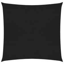 vidaXL Fekete HDPE napvitorla 160 g/m² 2 x 2 m kerti bútor