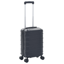 vidaXL fekete keményfalú ABS gurulós bőrönd kézitáska és bőrönd