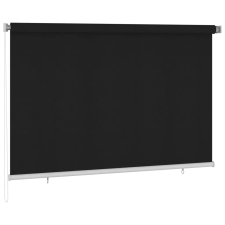 vidaXL fekete kültéri sötétítő roló 220 x 140 cm lakástextília