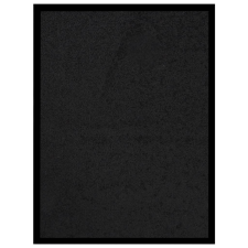 vidaXL fekete lábtörlő 40 x 60 cm lakástextília