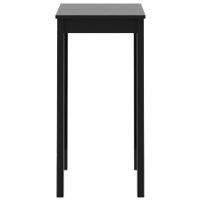 vidaXL fekete MDF bárasztal 55 x 55 x 107 cm (240379) bútor