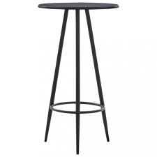 vidaXL Fekete MDF bárasztal 60 x 107,5 cm bútor