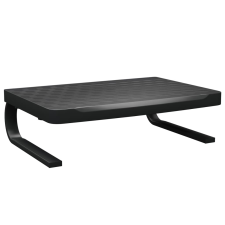 vidaXL fekete monitorállvány 37 x 28 x 11,5 cm (51725) bútor
