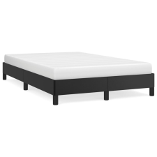 vidaXL fekete műbőr ágykeret 120 x 190 cm ágy és ágykellék
