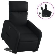vidaXL fekete műbőr dönthető állófotel (3206749) bútor