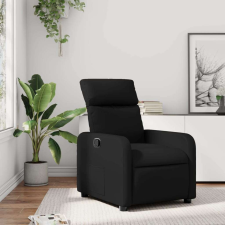 vidaXL fekete műbőr dönthető fotel bútor