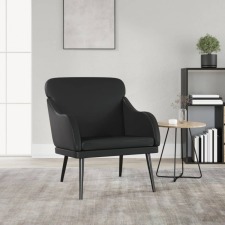 vidaXL fekete műbőr fotel 63 x 76 x 80 cm bútor