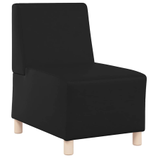 vidaXL fekete műbőr kanapéfotel 55 cm (4108494) bútor