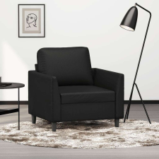vidaXL fekete műbőr kanapéfotel 60 cm bútor