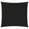 vidaXL Fekete négyzet alakú oxford-szövet napvitorla 6 x 6 m
