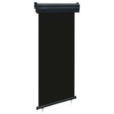 vidaXL fekete oldalsó napellenző erkélyre 80 x 250 cm kerti bútor