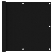 vidaXL Fekete oxford-szövet erkélyparaván 90 x 400 cm kerti bútor