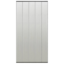 vidaXL Fekete poliészter szúnyogháló ajtóra hálós függönnyel 100x220cm szúnyogháló
