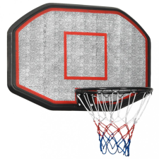vidaXL fekete polietilén kosárlabdapalánk 109 x 71 x 3 cm kosárlabda felszerelés