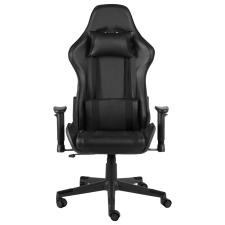 vidaXL fekete PVC forgó gamer szék (20478) forgószék