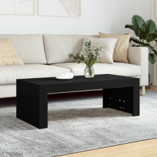 vidaXL fekete szerelt fa dohányzóasztal 102 x 50 x 36 cm bútor