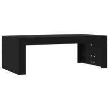 vidaXL fekete szerelt fa dohányzóasztal 102 x 50 x 36 cm (823367) bútor