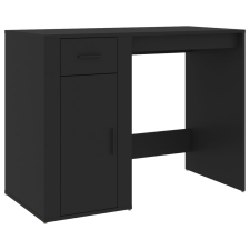 vidaXL fekete szerelt fa íróasztal 100 x 49 x 75 cm (816785) bútor