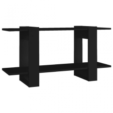 vidaXL Fekete szerelt fa könyvszekrény 100 x 30 x 51 cm bútor