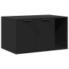vidaXL fekete szerelt fa macskaalomdoboz 80 x 50 x 45 cm (857734)